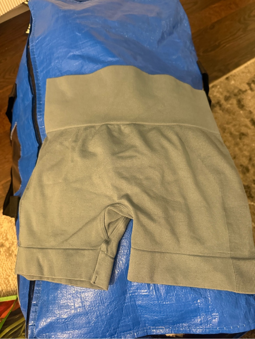 SET Active High-Waist Seamless Bike Shorts in Olive